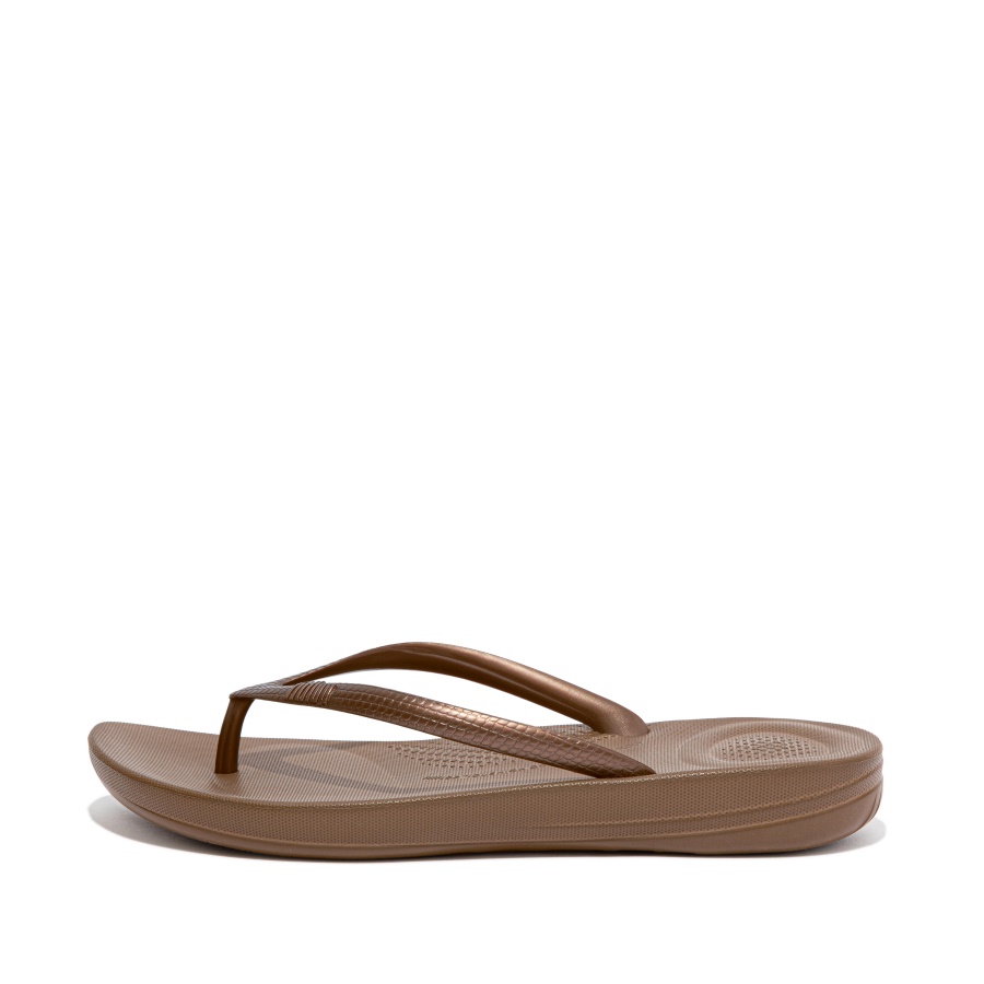 Fitflop Chinelos Ergonômicos Bronze