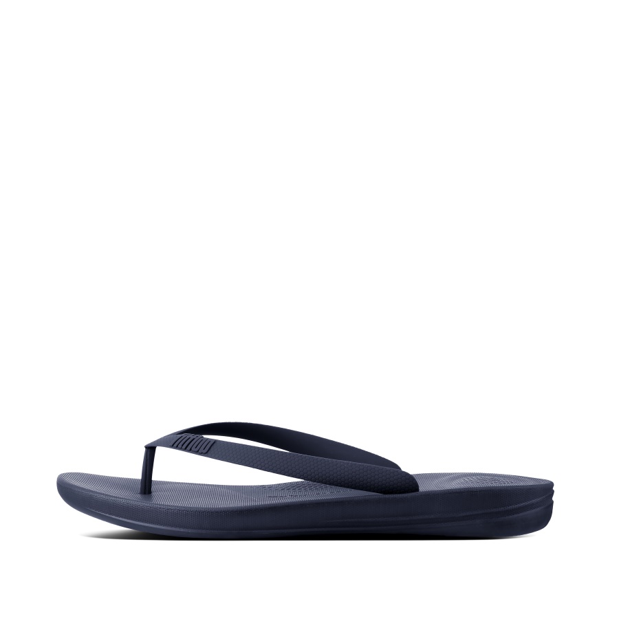 Fitflop Mens Chinelos Ergonômicos íris Preta