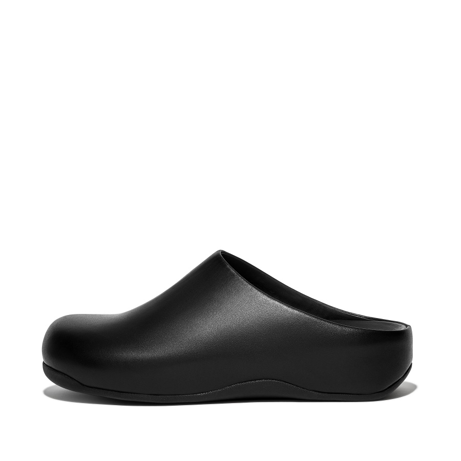 Tamancos De Couro Masculino Fitflop Preto