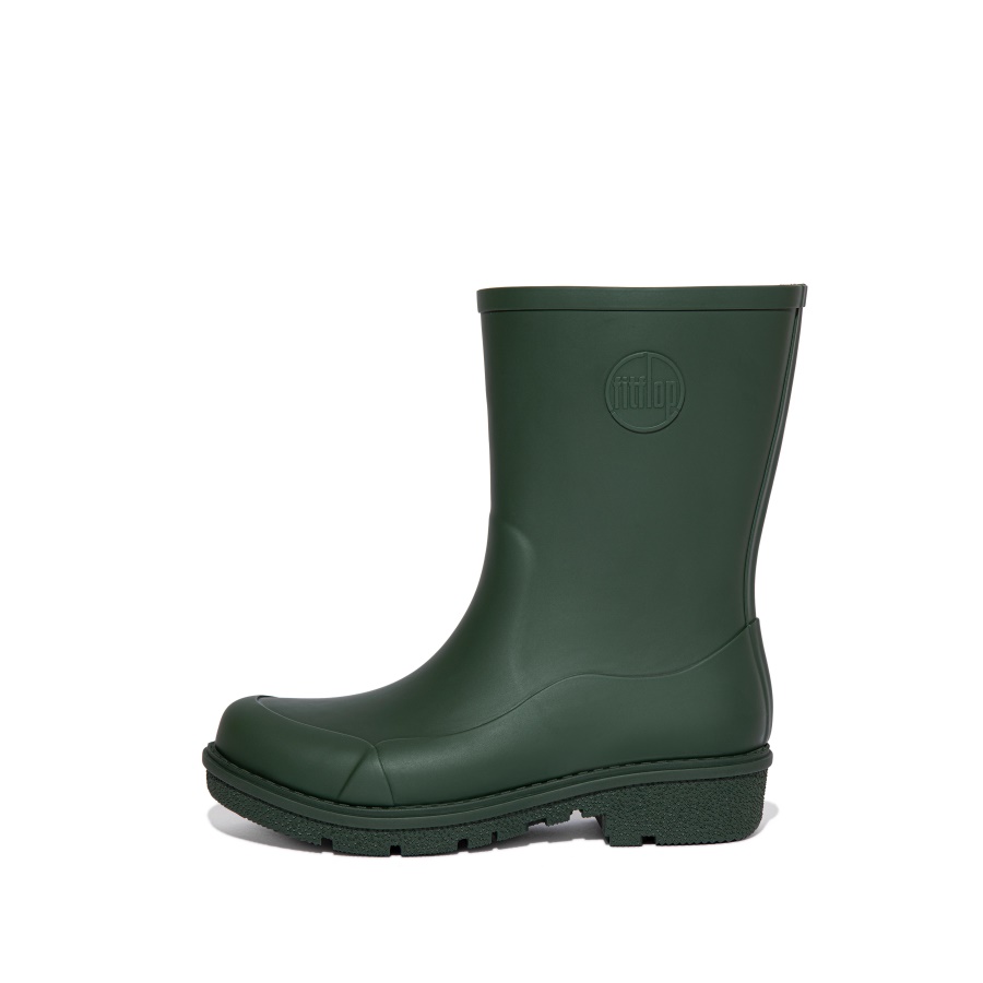 Fitflop Botas Wellington Curtas Verde Escuro