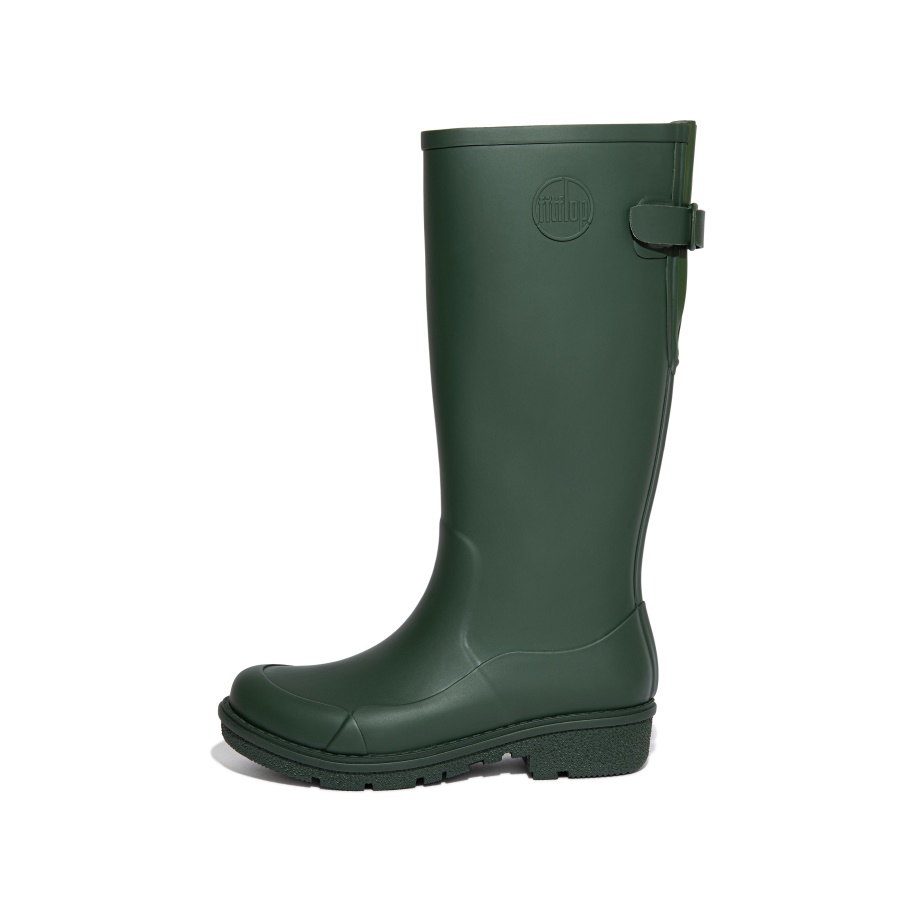 Fitflop Botas Wellington Altas Verde Escuro